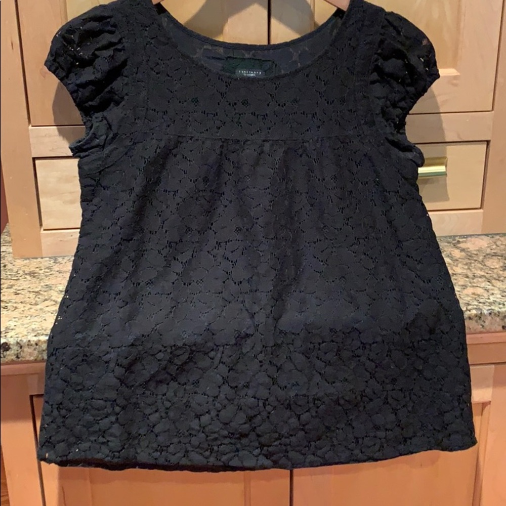 Black lace Sanctuary top